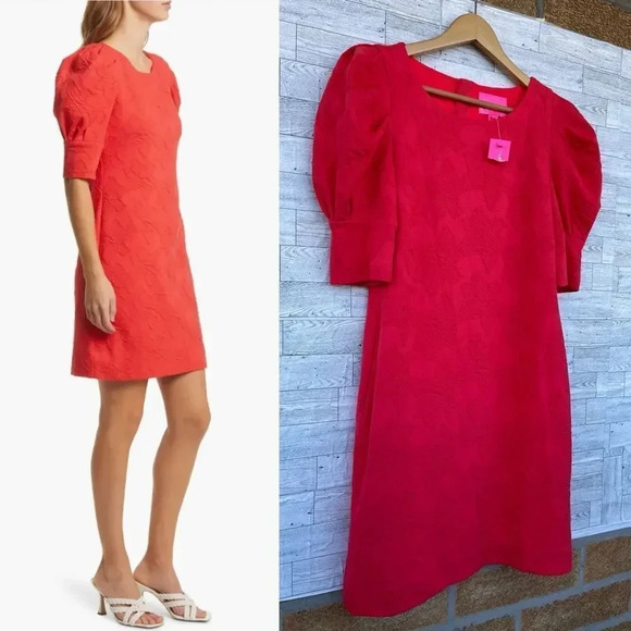 LILLY PULITZER Knowles Floral Jacquard minidress size small - Picture 3 of 17